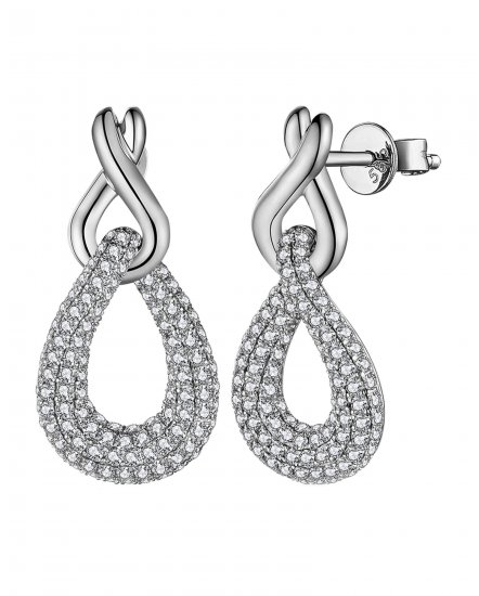 PEAR STYLE DIAMOND DANGLING (TE1682)